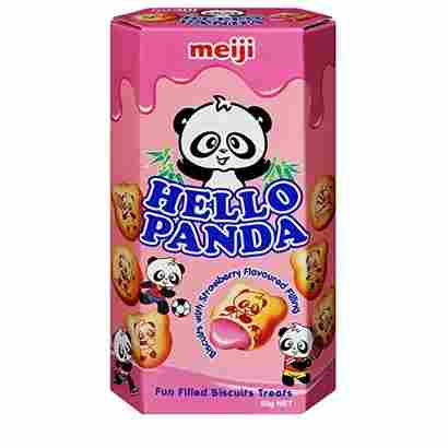 Meiji hello panda Strawberry chocolate